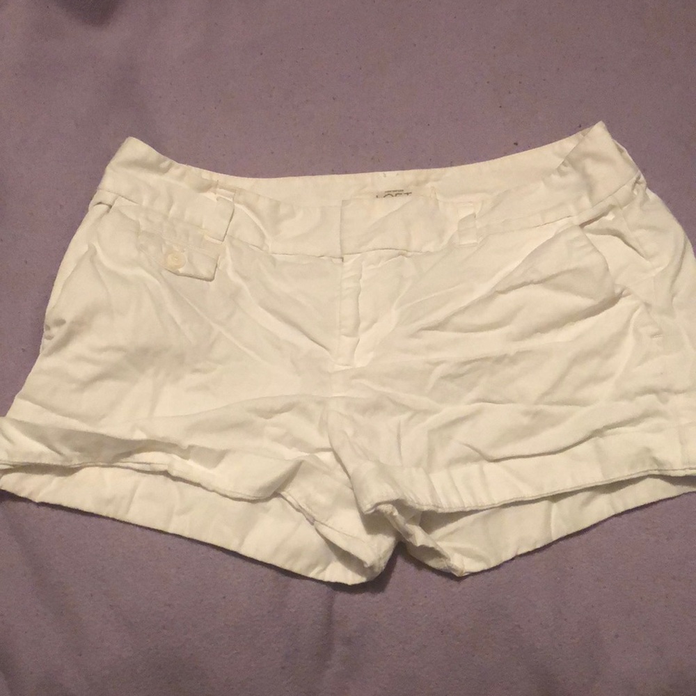 White shorts